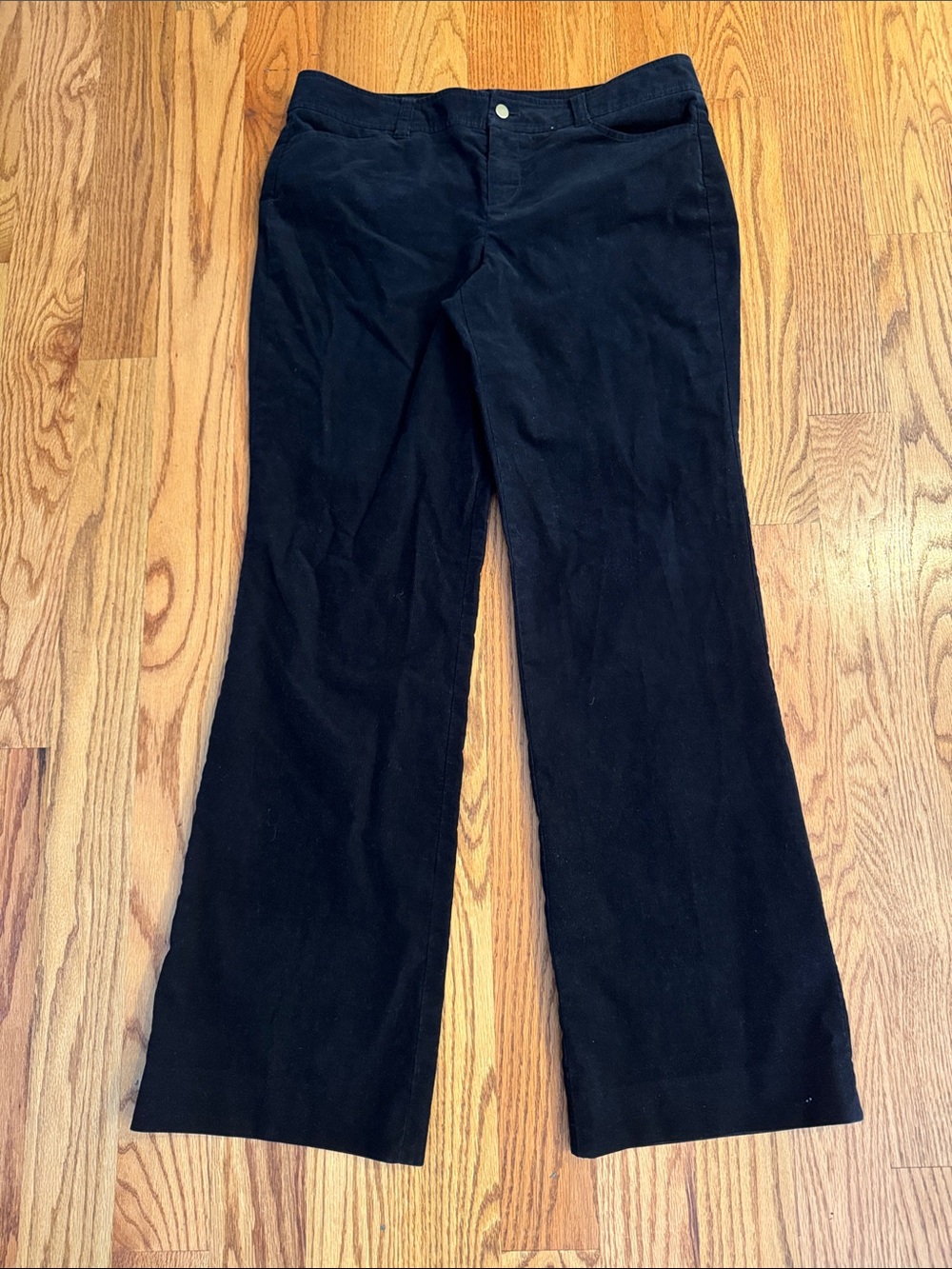 Lilly Pulitzer Black Wide-Leg Jeans